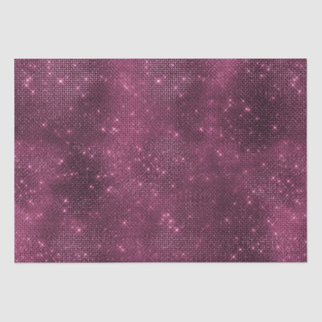 Papel De Seda Burgundy Sparkle (Anverso)