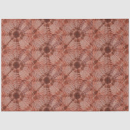 Papel De Seda Burgundy Tie Dye Estilo Tradicional Patrón