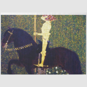 Papel De Seda Caballero Dorado, Gustav Klimt