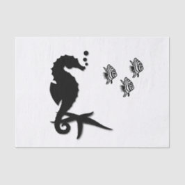 Papel De Seda Caballo de mar