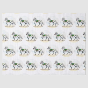 Papel De Seda Caballo islandés Jol Holiday