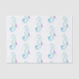 Papel De Seda Caballo marino en pastos