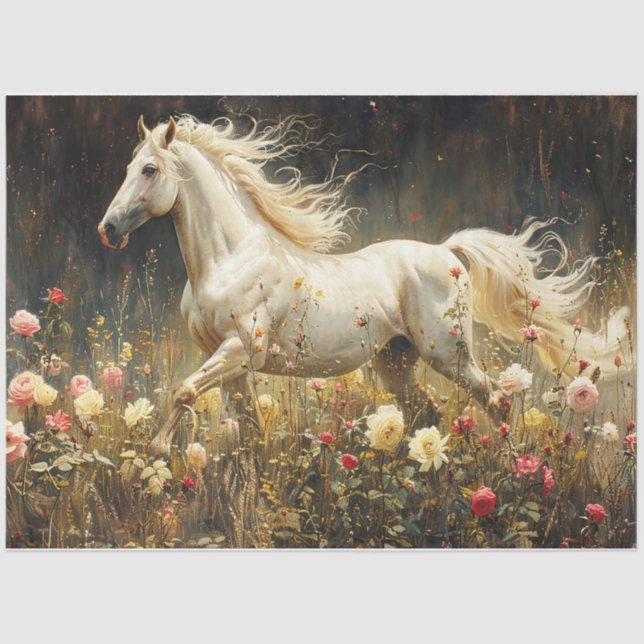 Papel De Seda Caballo salvaje (Anverso)