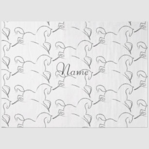 Papel De Seda Caballo salvaje Thunder_Cove