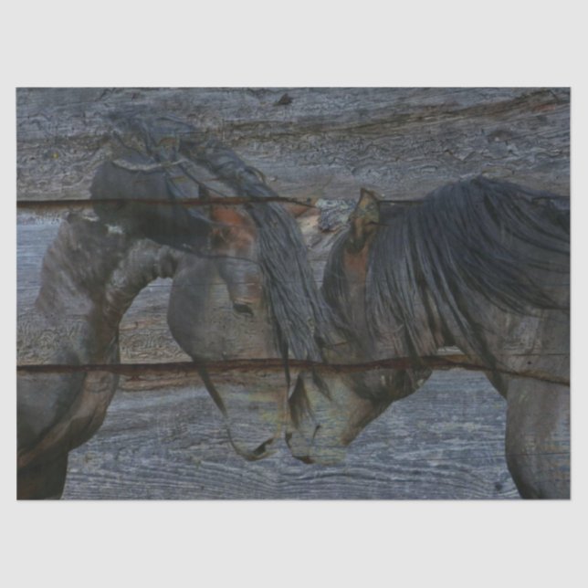 Papel De Seda Caballos (Anverso)