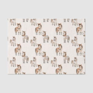 Papel De Seda Caballos de bebé