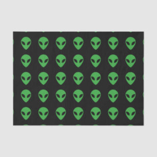 Papel De Seda Cabeza Alien