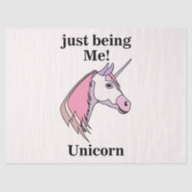 Cabeza de Unicornio Rosa Púrpura