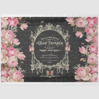 Papel De Seda Cacao Chaud y los Rosas: Desnudos de mariposas ros