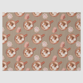 Papel De Seda Cacao Rústico Kraft Y Cookies