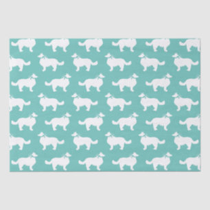 Papel De Seda Cachorro collie de borde