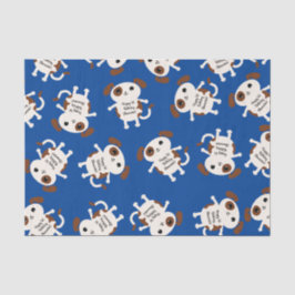 Papel De Seda Cachorro de cachorro adorable tema del primer cump