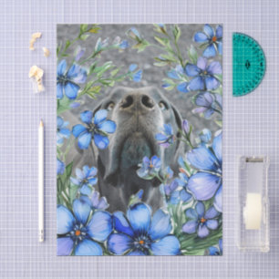 Papel De Seda Cachorro de cómic Gran Danés