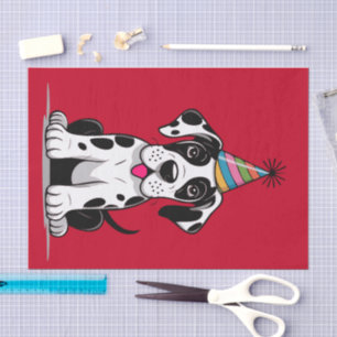 Papel De Seda Cachorro de cómic Gran Danés