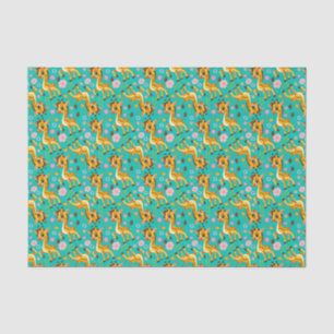 Papel De Seda Cachorro de Jirafa