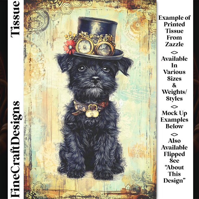 Papel De Seda Cachorro negro en la descomposición del Gorra de S (Subido por el creador)