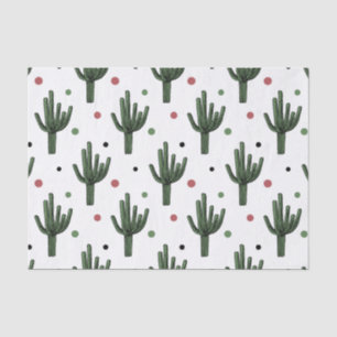 Papel De Seda Cactus