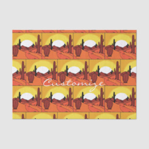 Papel De Seda Cactus del desierto Thunder_Cove