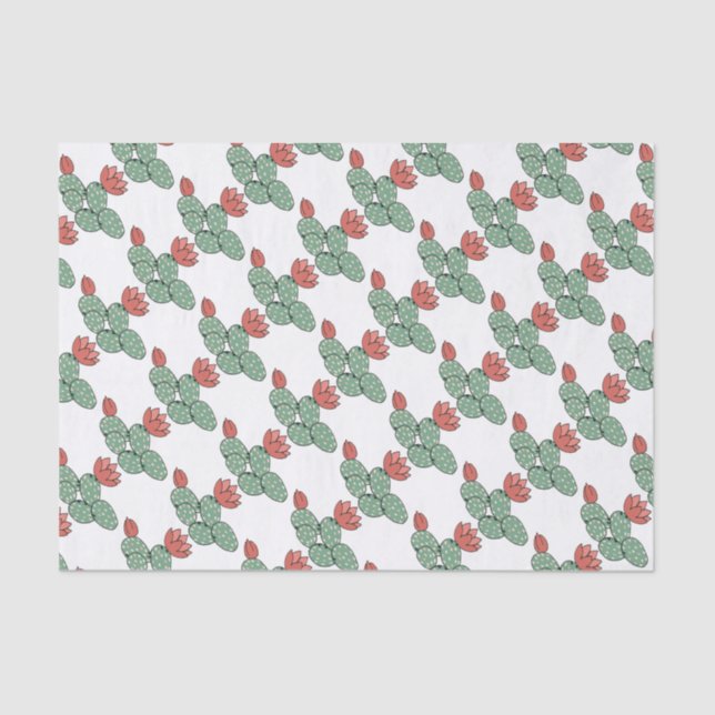 Papel De Seda Cactus Pear Pear (Anverso)