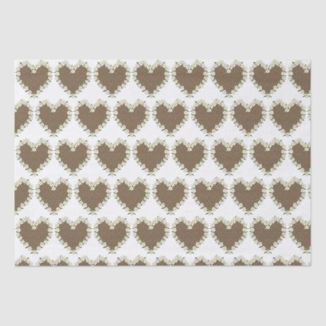 Papel De Seda Cadena de margarita    (Anverso)