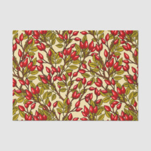 Papel De Seda caderas de Rosa, rojas, verdes, amarillas