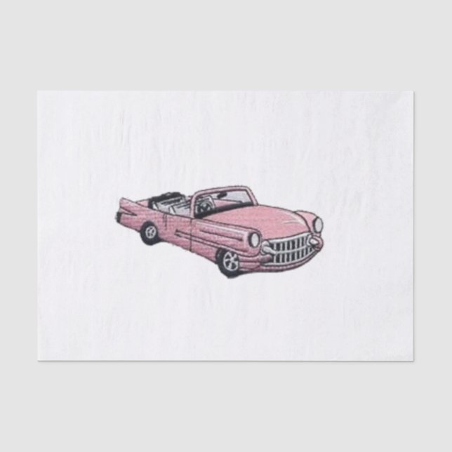 Papel De Seda Cadillac rosa (Anverso)