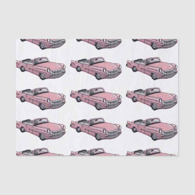 Papel De Seda Cadillac rosado (Anverso)