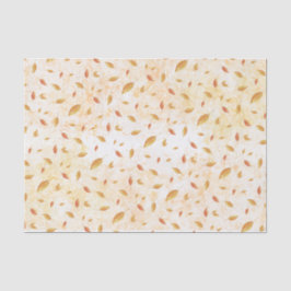 Papel De Seda Caen las hojas de acuarela rusa