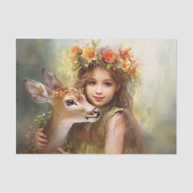 Papel De Seda Caer enamorada (Anverso)