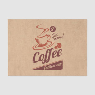 Papel De Seda Café