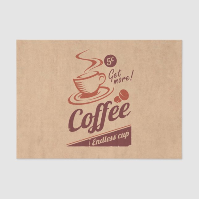 Papel De Seda Café (Anverso)