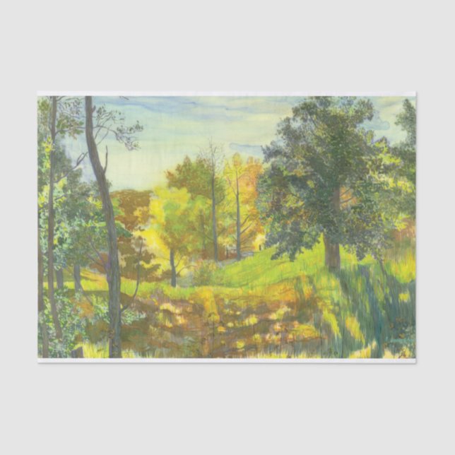 Papel De Seda Caída solar (Anverso)