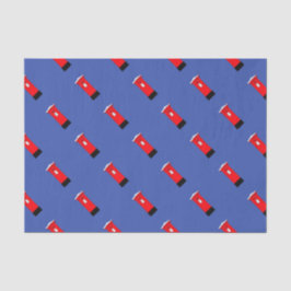 Papel De Seda Caja de correos de Santas