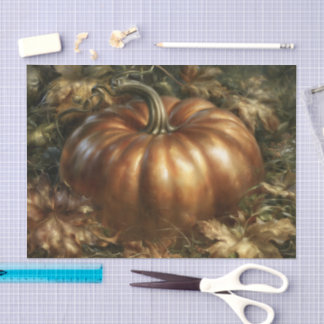 Papel De Seda Calabaza