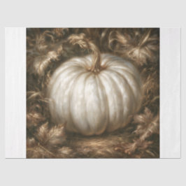 Papel De Seda Calabaza Blanca