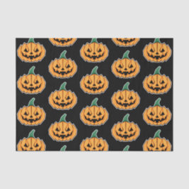 Papel De Seda Calabaza de Halloween (estilo angular)