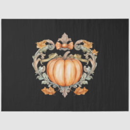 Papel De Seda Calabaza de otoño elegante