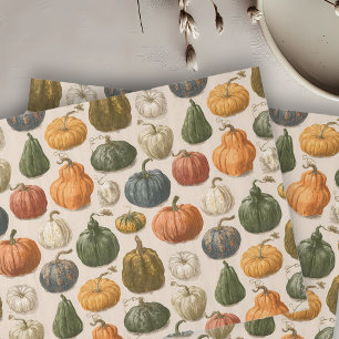 Papel De Seda Calabaza Vintage Halloween Otoño