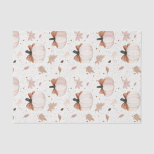 Papel De Seda Calabaza y arcos otoñales Desnudan