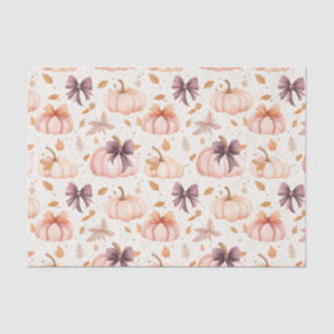 Papel De Seda Calabaza y arcos otoñales Desnudan