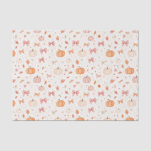 Papel De Seda Calabaza y arcos otoñales Desnudan