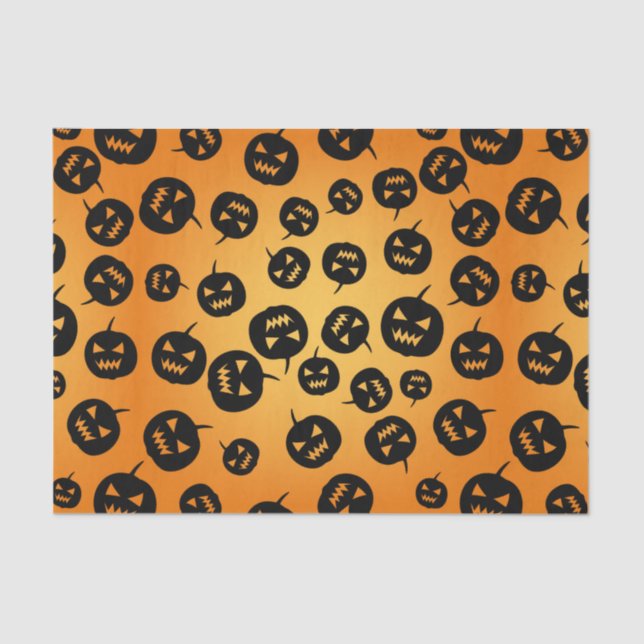 Papel De Seda Calabazas (Anverso)