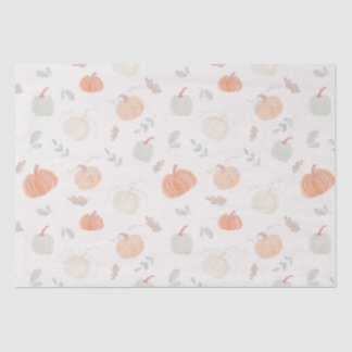 Papel De Seda Calabazas de cosecha de otoño