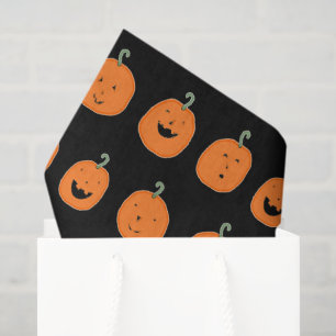 Papel De Seda Calabazas de Halloween lindas