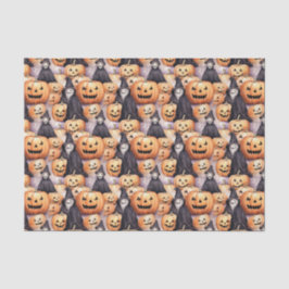 Papel De Seda Calabazas de Jack O Lantern