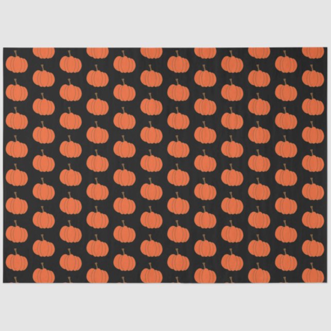 Papel De Seda Calabazas de otoño (Anverso)