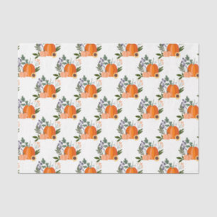 Papel De Seda Calabazas de Otoño (Diseño 43 Serie Amarillo/Naran