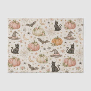 Papel De Seda Calabazas de Pastel de Halloween