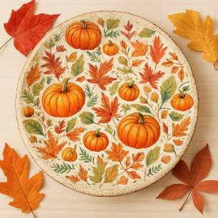 Papel De Seda Calabazas de temporada de otoño Hojas Manualidad 