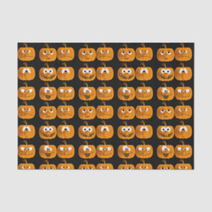Papel De Seda Calabazas divertidas de Halloween